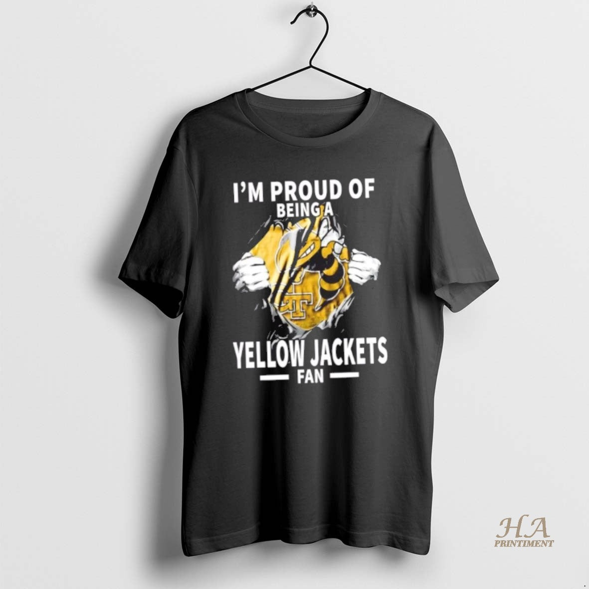 Official Im Proud Of Being A Georgia Tech Yellow Jackets Fan