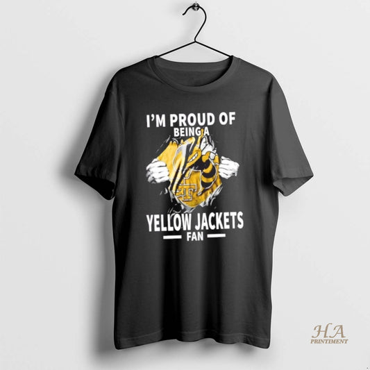 Official Im Proud Of Being A Georgia Tech Yellow Jackets Fan