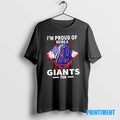 Official Im Proud Of Being A New York Giants Fan Tee Sweater
