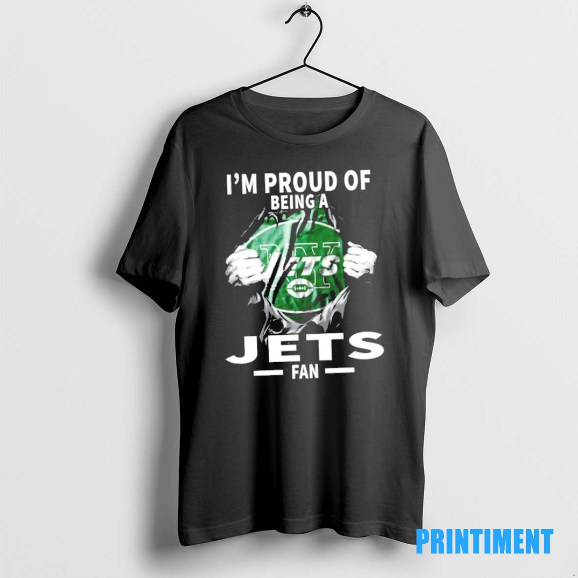 Official Im Proud Of Being A New York Jets Fan Tee Sweater