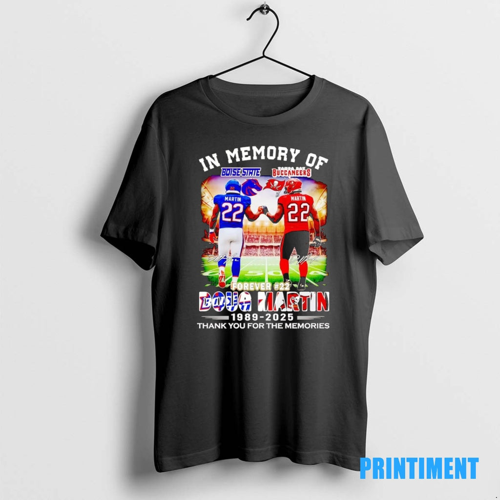 Official In Memory Of Doug Martin 1989 2025 Forever 22 Tee Sweater