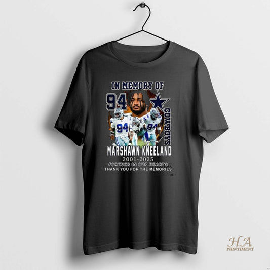 Official In Memory Of Marshawn Kneeland 2001 2025 Forever In Our Hearts Signature
