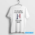 Official Indiana Map Im Not Yelling Im An Iowa Girl I Just Talk Loud Tee