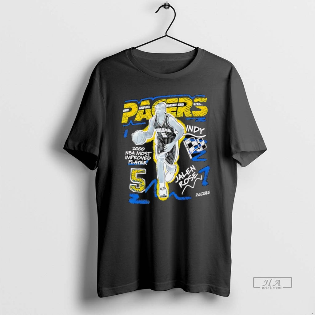 Official Indiana Pacers Jalen Rose Chalked Up 2000nba Most Improved Player