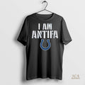 Official Indianapolis Colts I Am Antifa Against Fascism Shirt