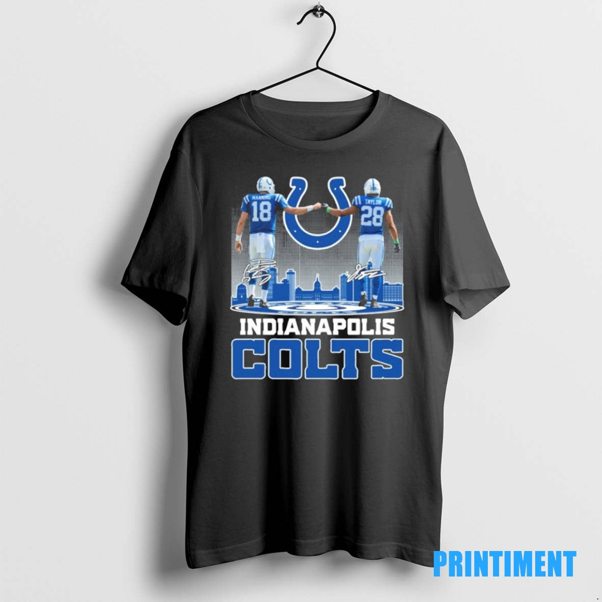 Official Indianapolis Colts Jonathan Taylor And Peyton Manning Tee Sweater