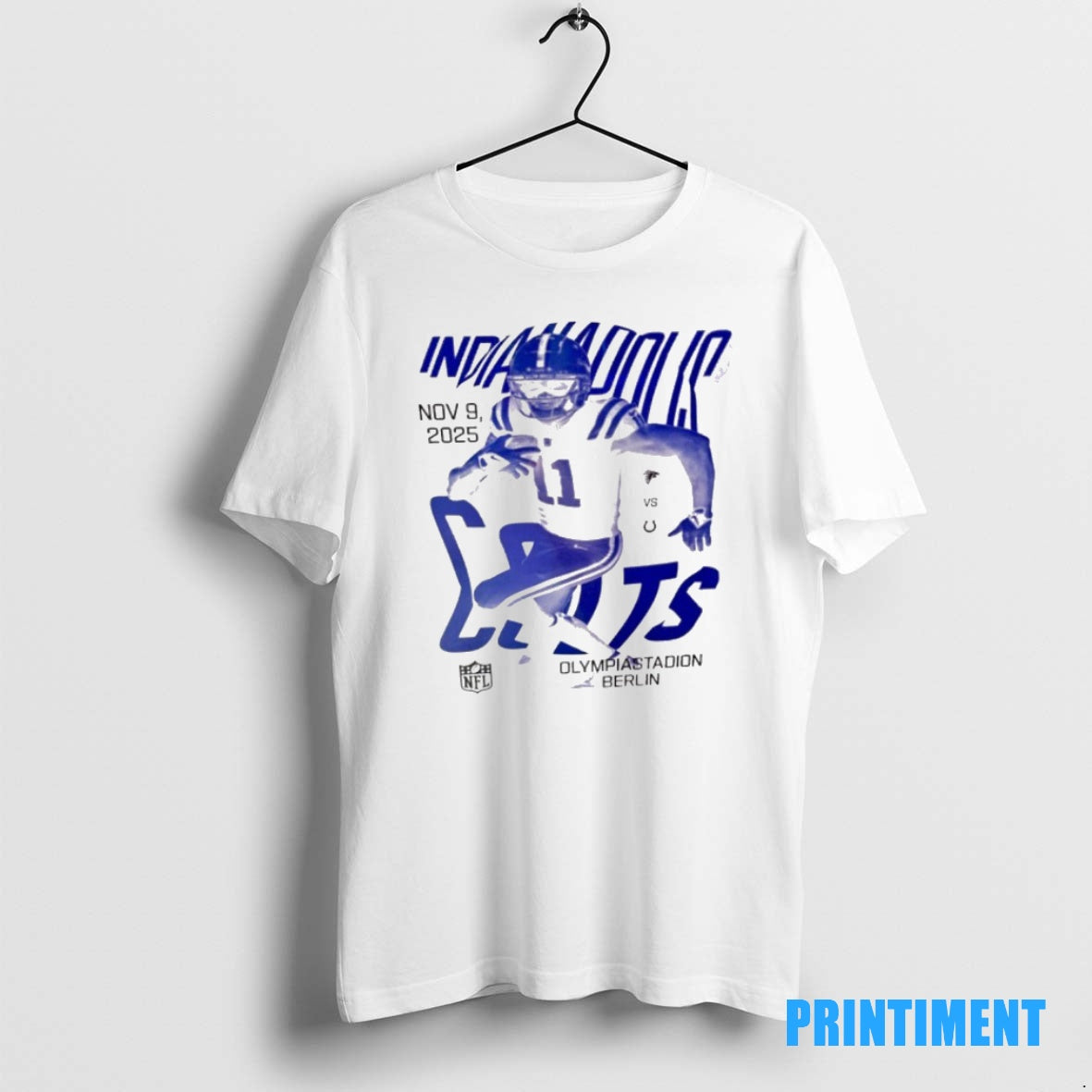 Official Indianapolis Colts November 9 2025 Olympiastadion Berlin Tee Sweater