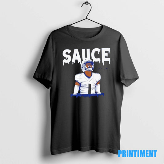 Official Indianapolis Colts Sauce Gardner The Drip Tee Sweater