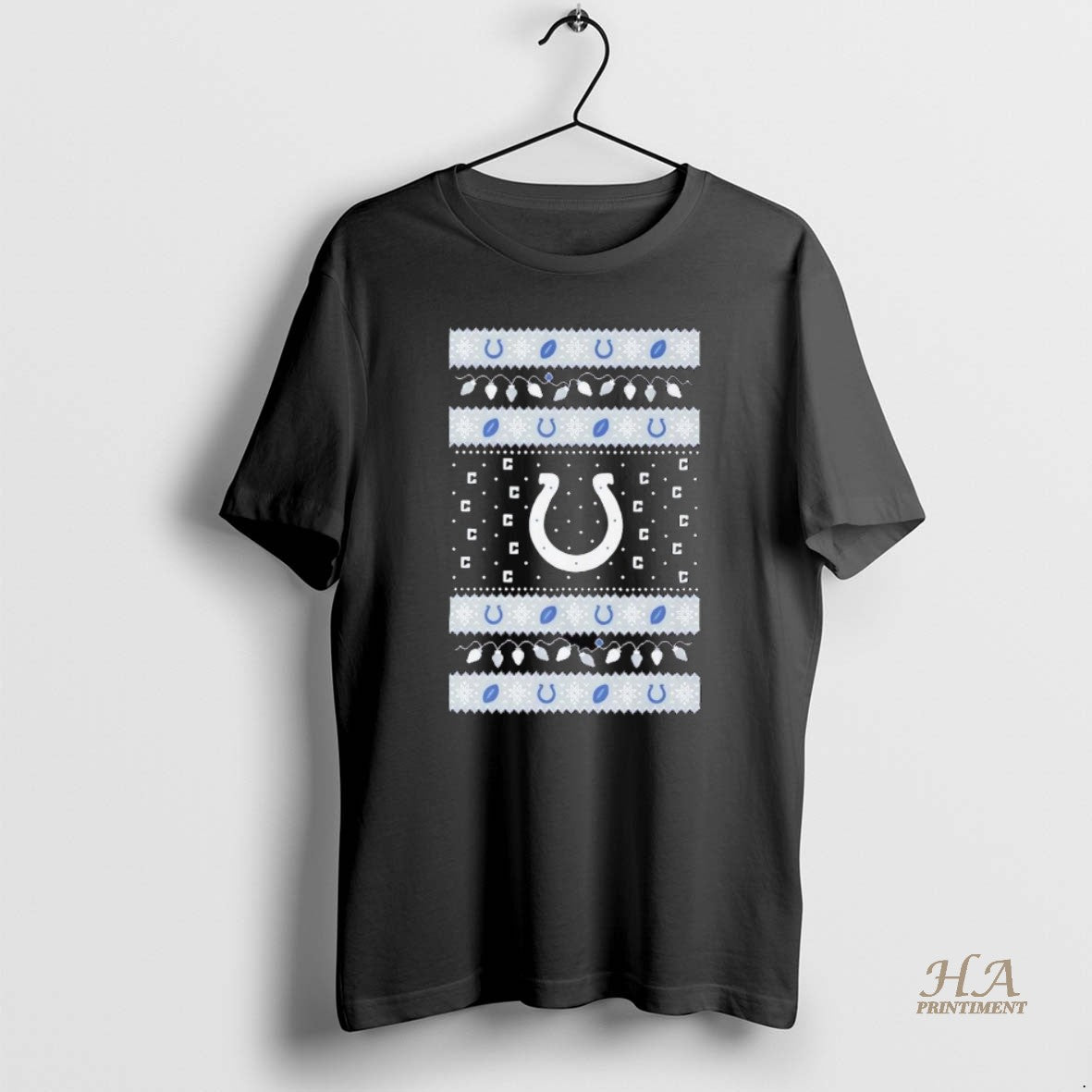 Official Indianapolis Colts Ugly Christmas Light