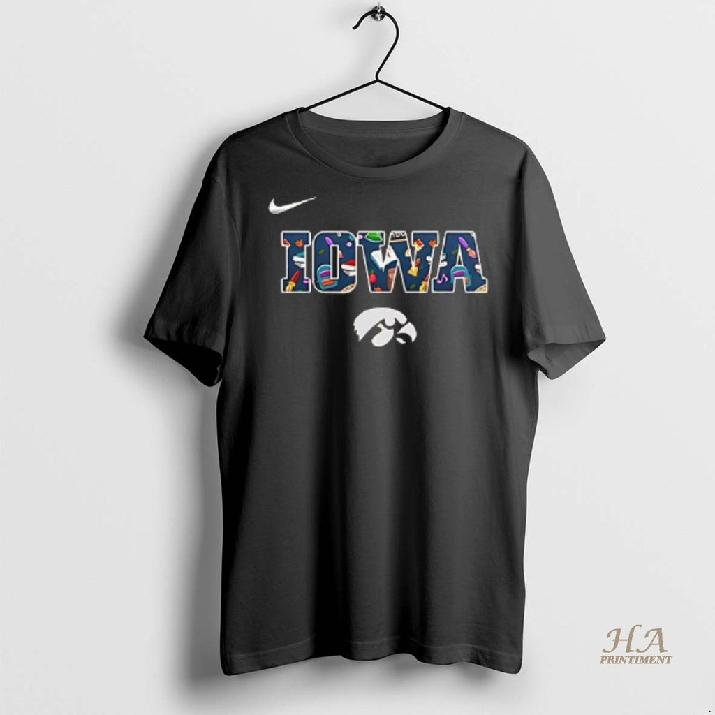 Official Iowa Hawkeyes Teacher Teach Love Inspire Appreciation 2025 Shirt