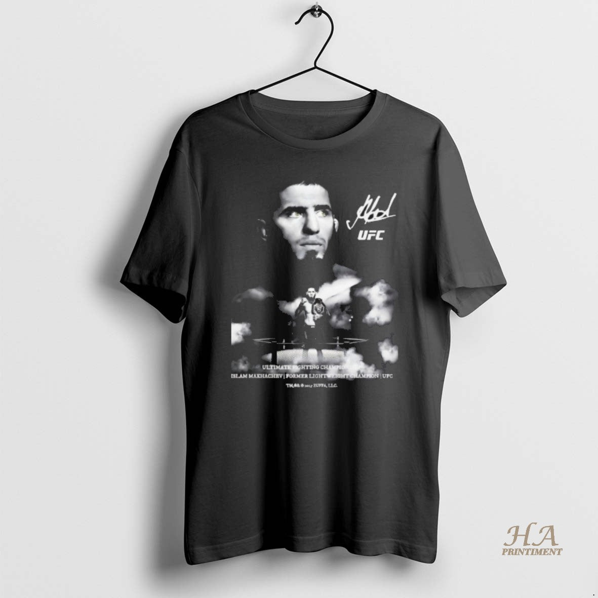 Official Islam Makhachev Ufc 322 Staredown Signature
