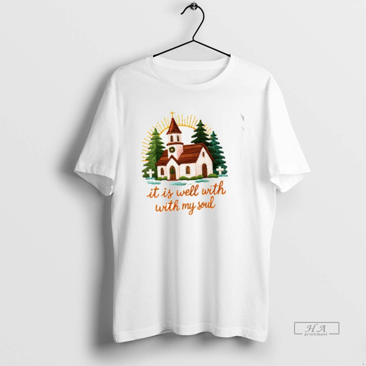 Official It Is Well With My Soul Christmas Church Scene