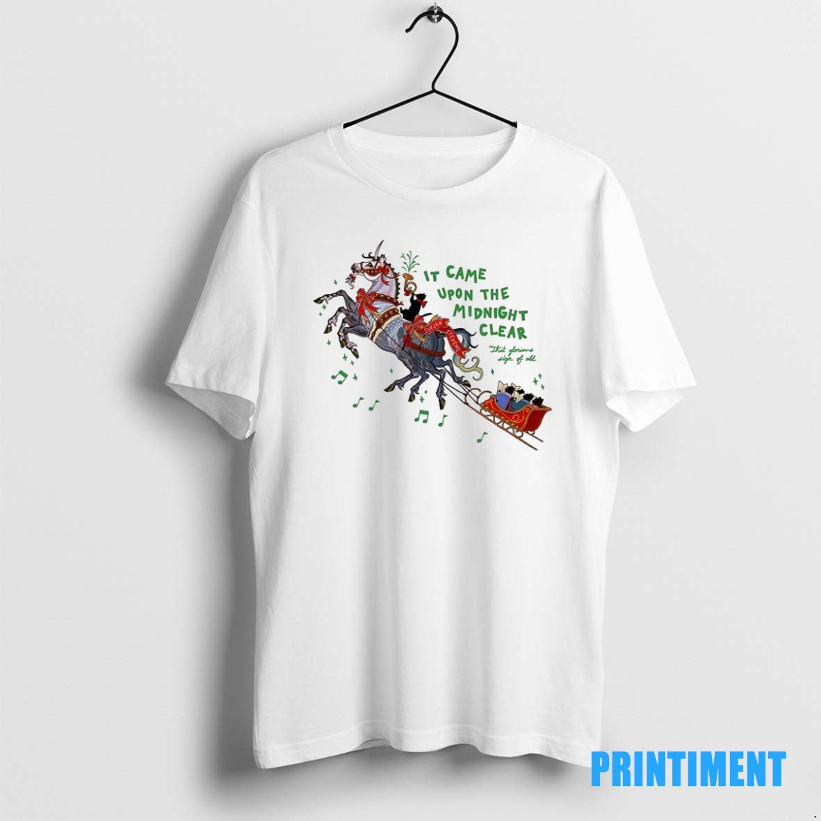 Official It Came Upon The Midnight Clear Merry Christmas Tee Sweater