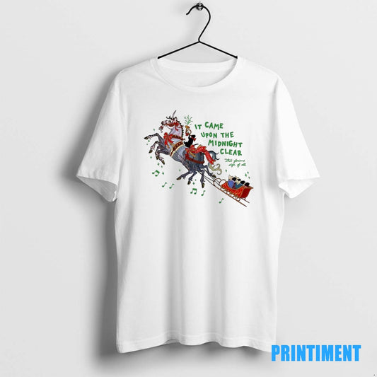 Official It Came Upon The Midnight Clear Merry Christmas Tee Sweater
