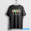 Official Its A Philly Thing Philadelphia Sports Mascots Skyline Black Tee Sweater
