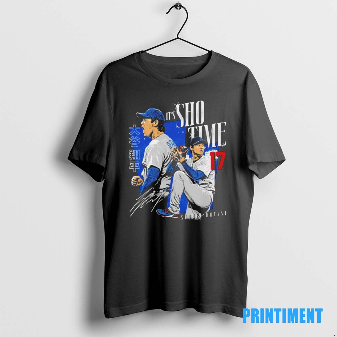 Official Its Sho Time Shohei Ohtani Los Angeles Dodgers Signature Vintage Tee Sweater