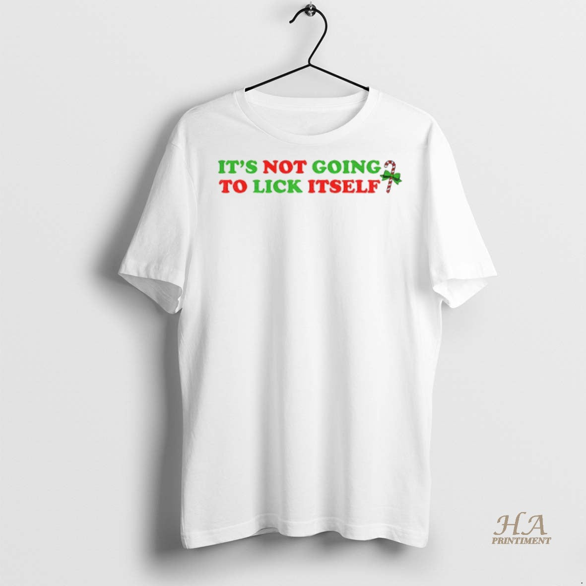 Official Its Not Going To Lick Itself Merry Christmas Shirt