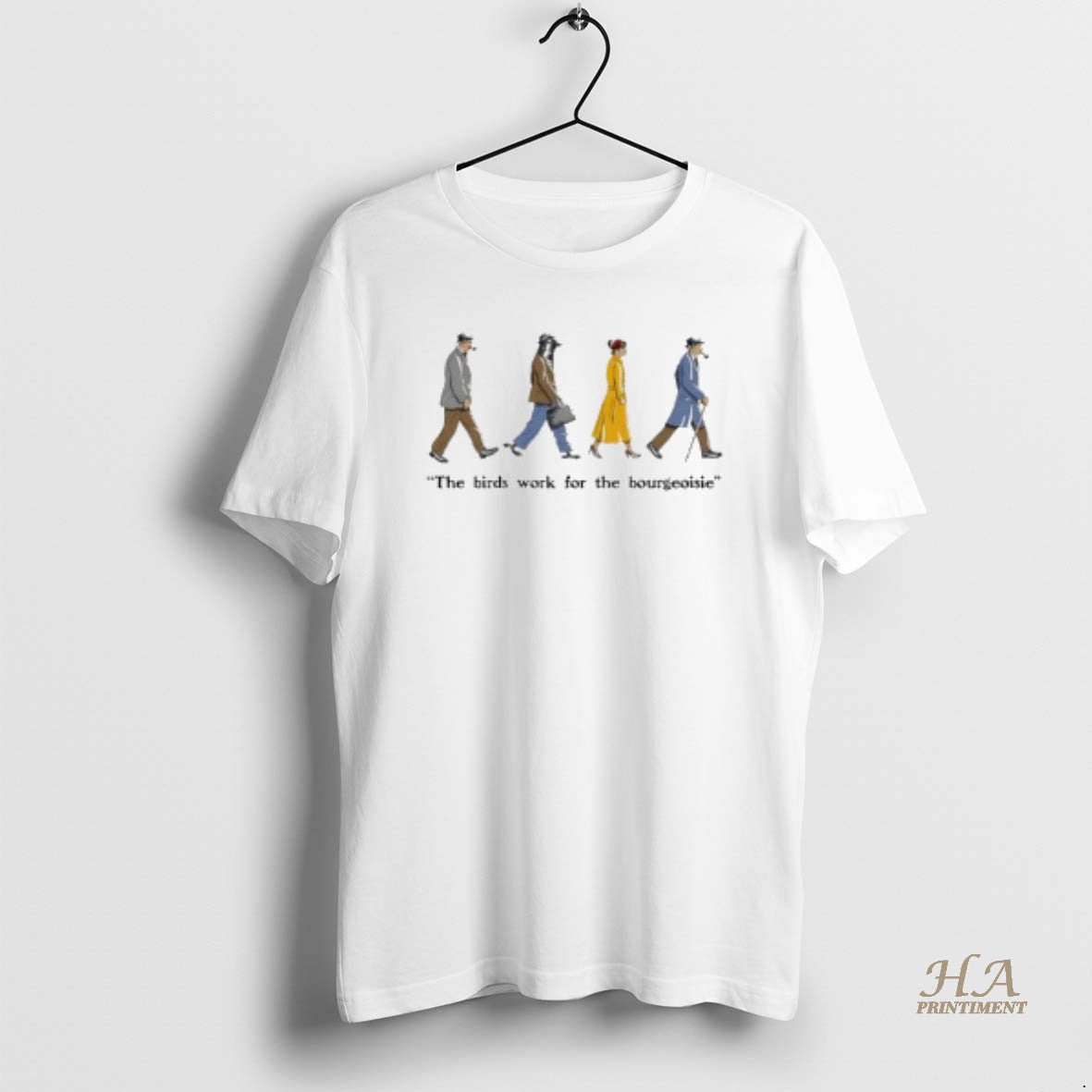 Official Ivory The Birds Work For The Bourgeoisie Graphic
