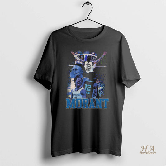 Official Ja Morant Vintage Nba Graphic