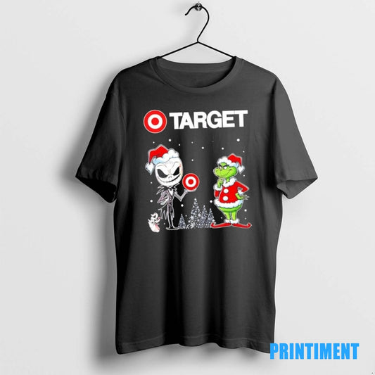 Official Jack Skellington And Grinch X Target Is This Jolly Enough Christmas Tee Sweater