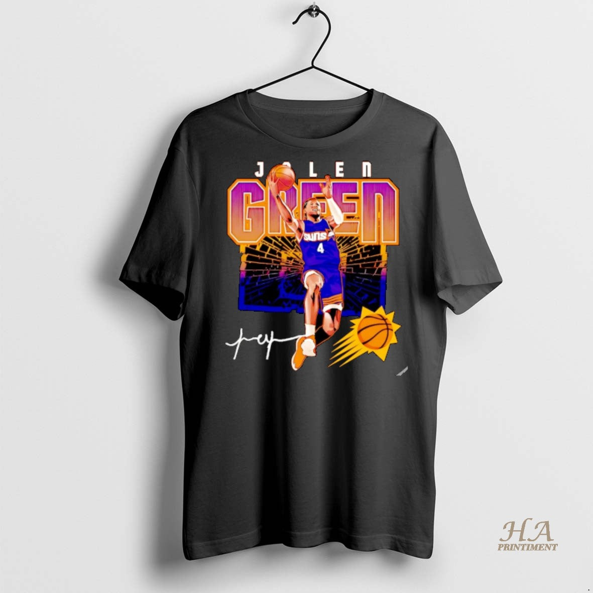 Official Jalen Green Phoenix Suns Shattered Signature Christmas Shirt