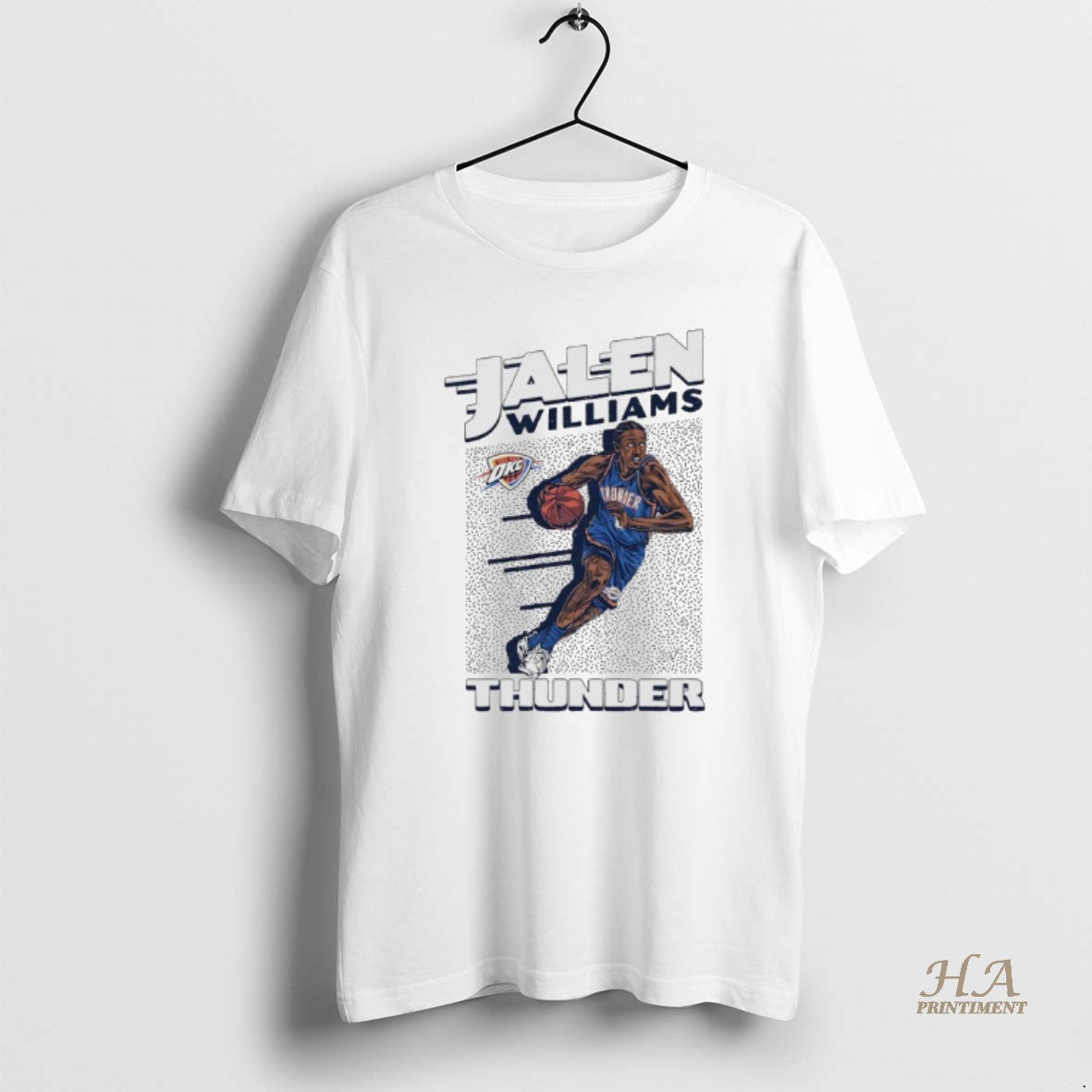 Official Jalen Williams Oklahoma City Thunder Player Graphic