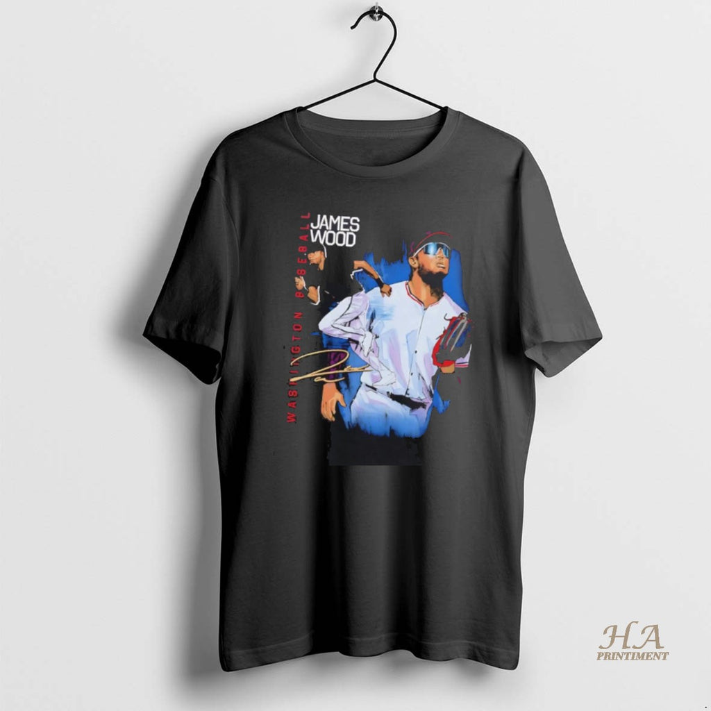 Official James Wood Signature Washington Nationals