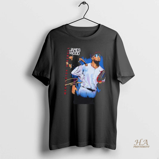 Official James Wood Signature Washington Nationals