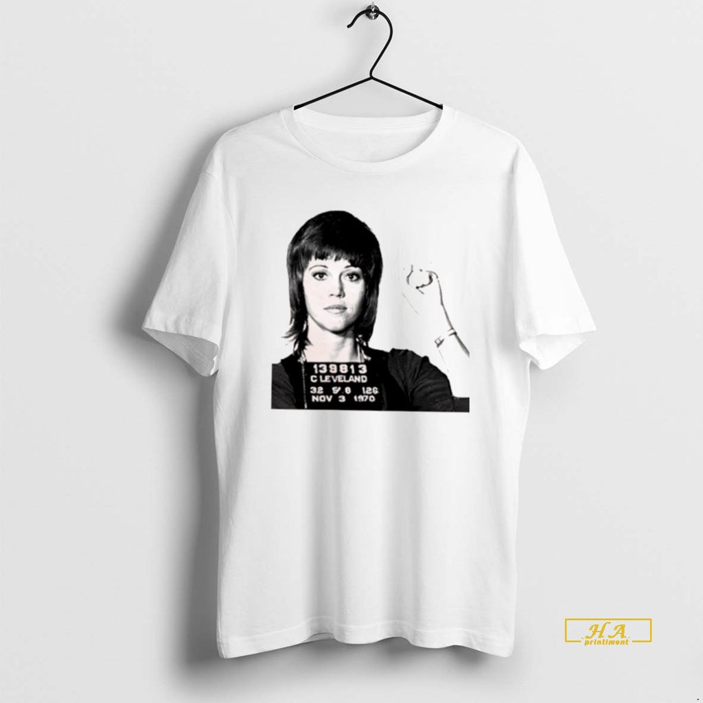 Official Jane Fonda Mugshot