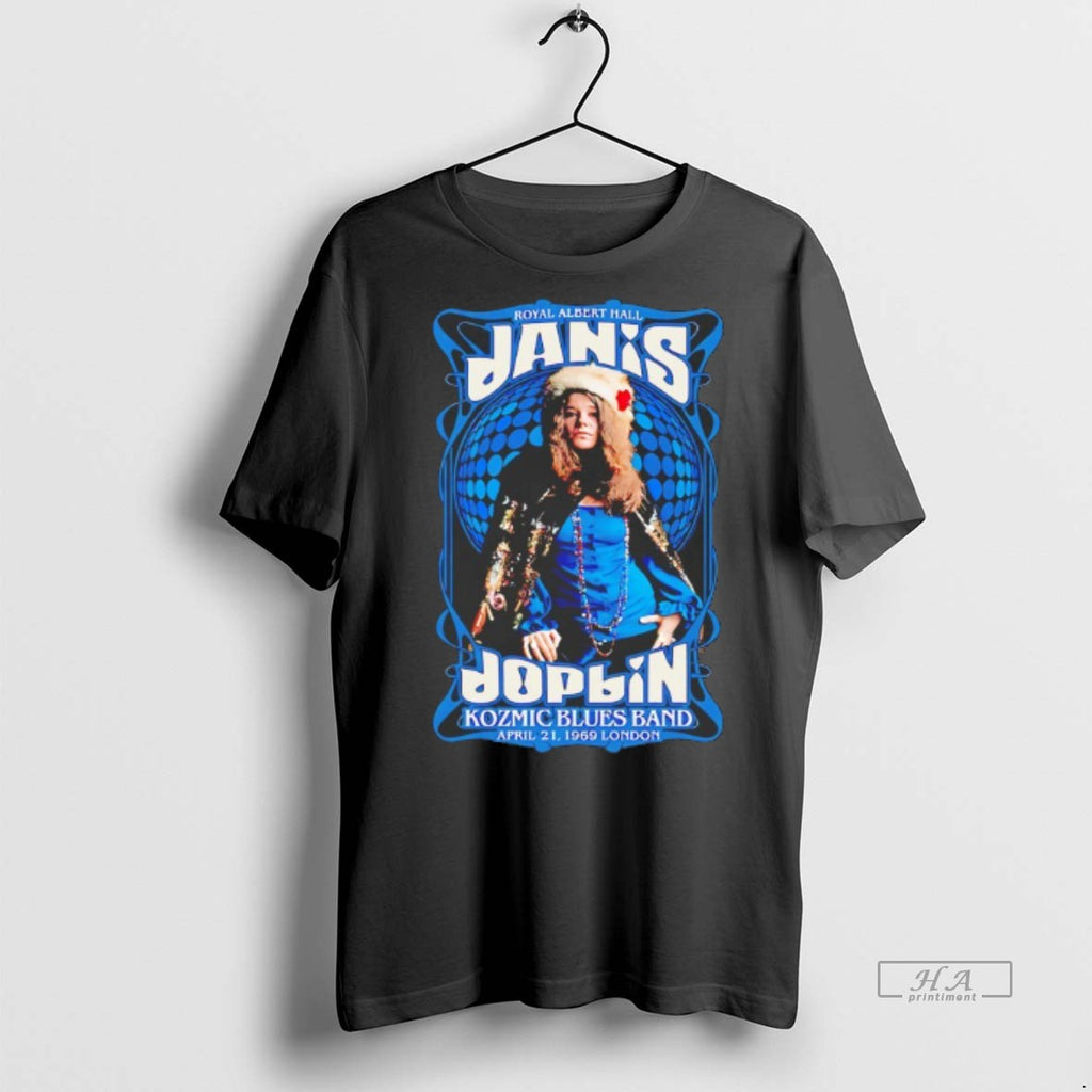 Official Janis Joplin Kozmic Blues Band 1969 London Shirt
