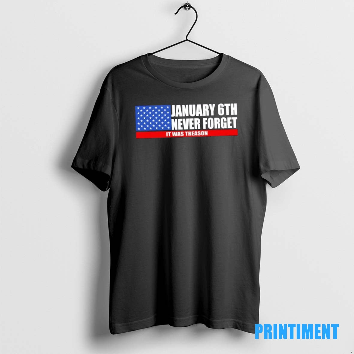 Official January 6th Never Forget It Was Treason Christmas Us Flag Tee Sweater
