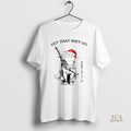 Official Japan Cat Santa Hat Let That Shit Go Merry Christmas