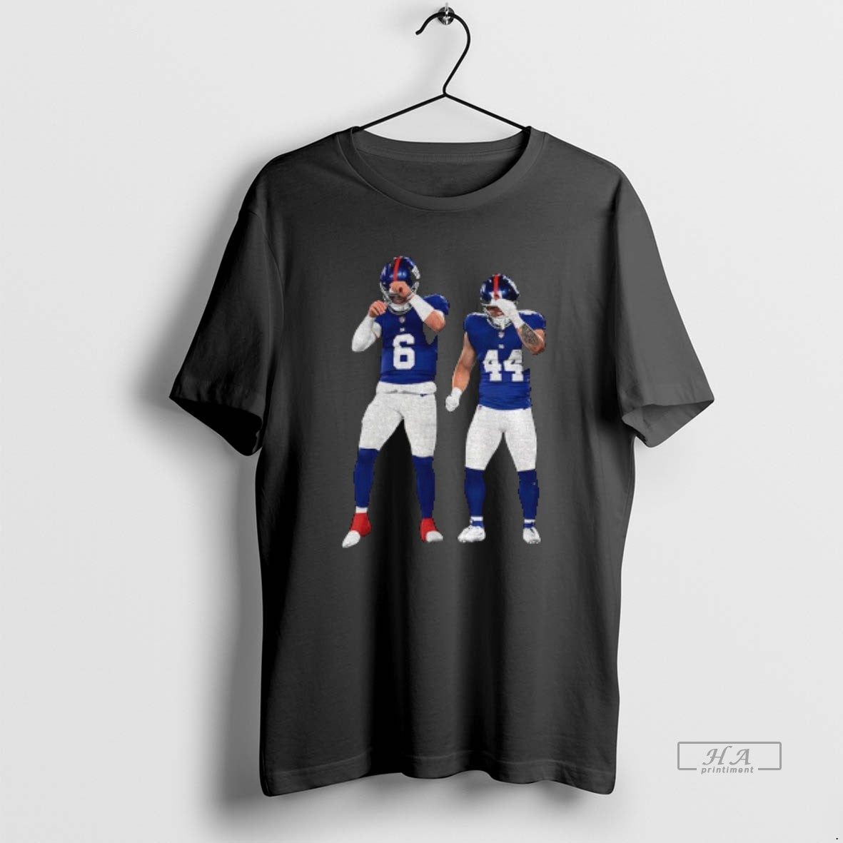 Official Jaxson Dart Cam Skattebo Giants Football