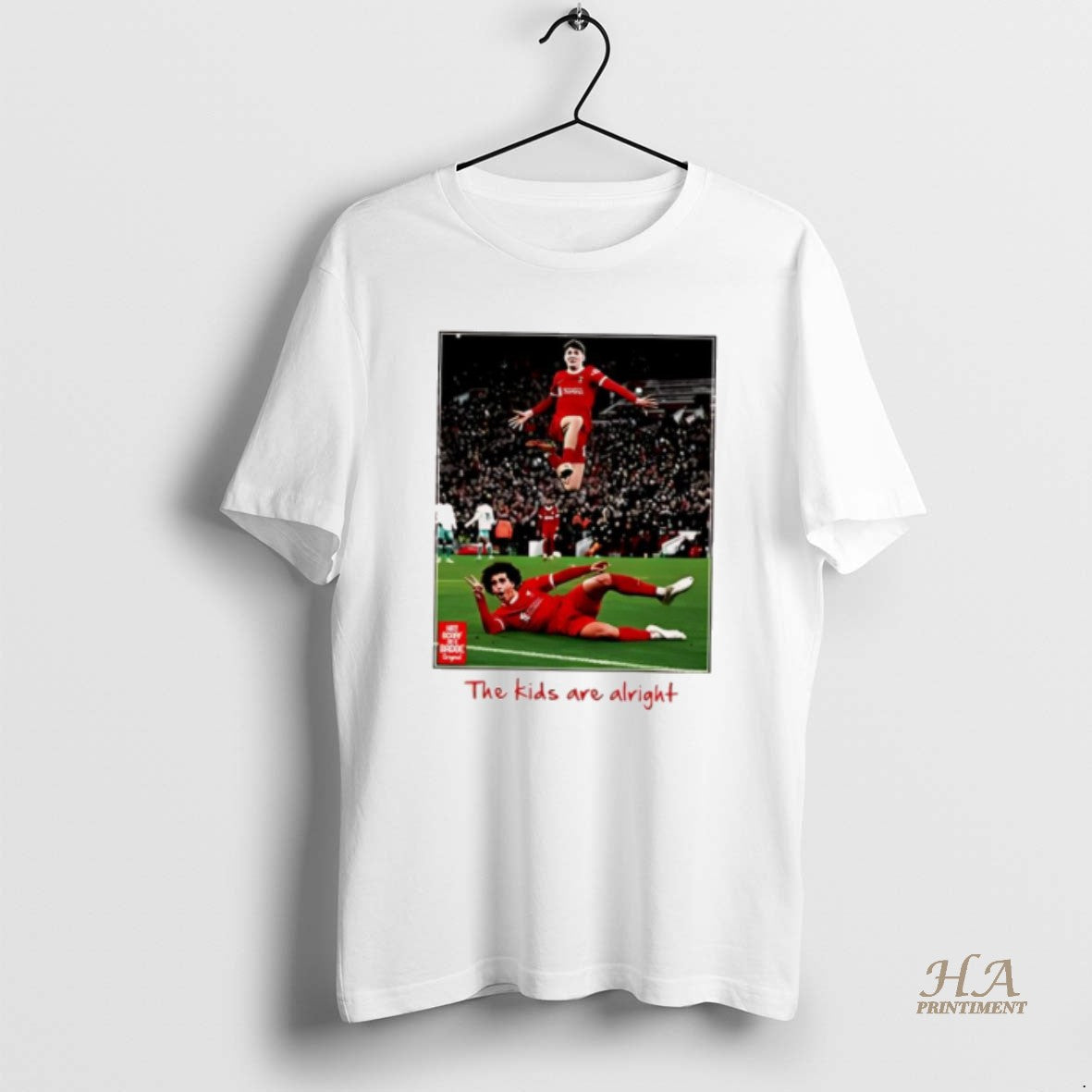 Official Jayden Danns And Lewis Koumas Liverpool Fc Players The Kids Are Alright Graphic