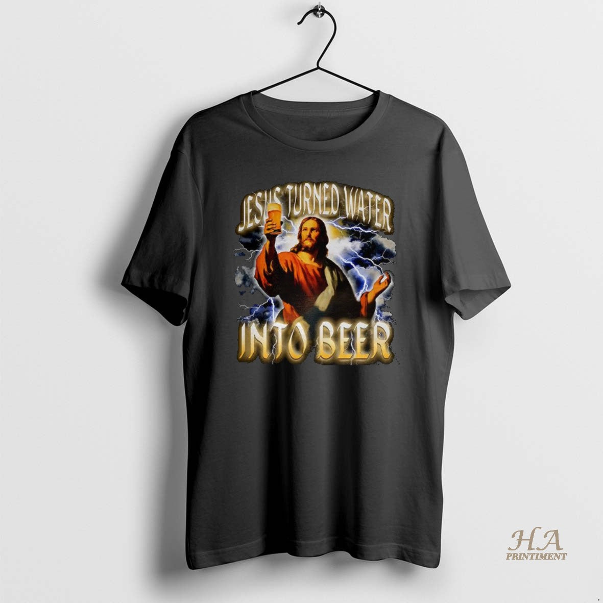 Official Jesus Turned Water Into Beer Meme Christian