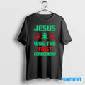 Official Jesus Was The First Scarecrow Christmas Tee Sweater