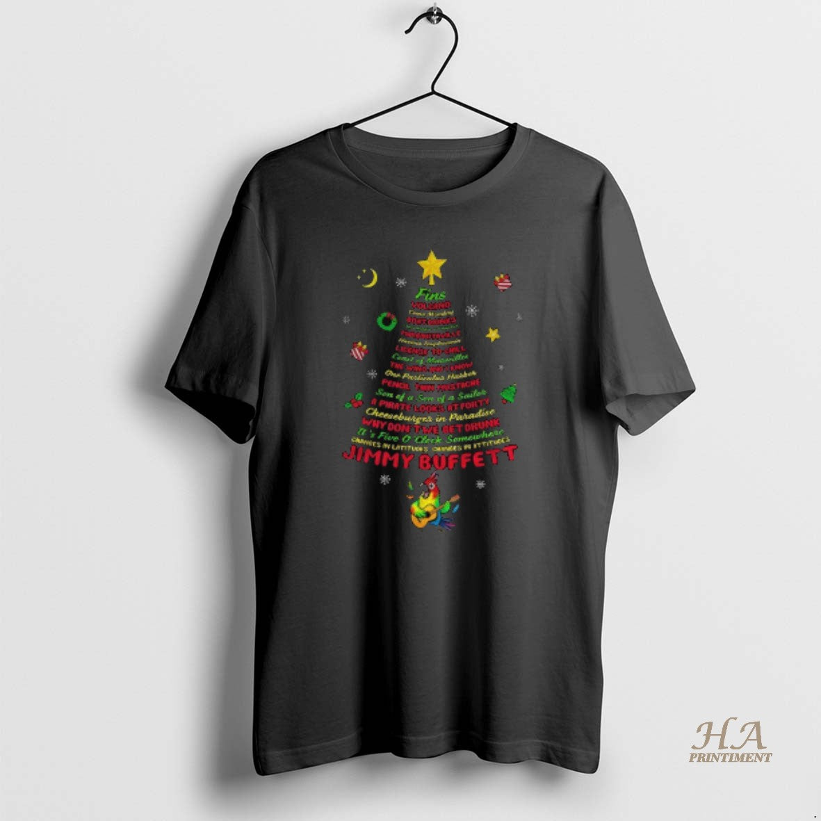 Official Jimmy Buffett Christmas Tree Fins Volcano Come Monday Merry Christmas
