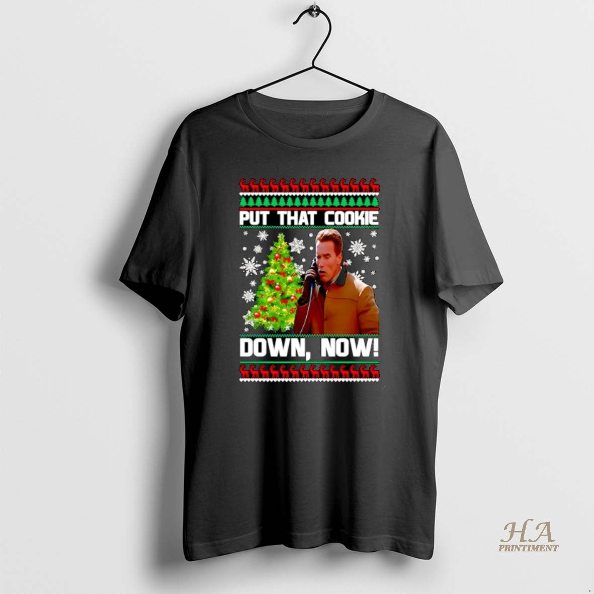 Official Jingle All The Way Put That Cookie Down Now Christmas Christmas