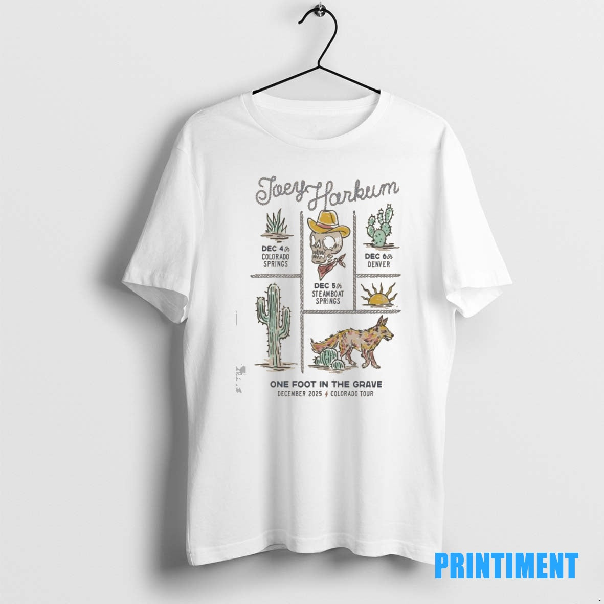 Official Joey Harkum Colorado Tour On Dec 4 6 2025 Tee Sweater