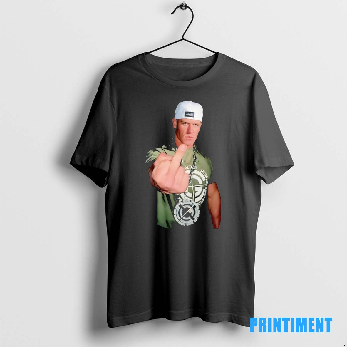 Official John Cena Middle Finger Tee Sweater