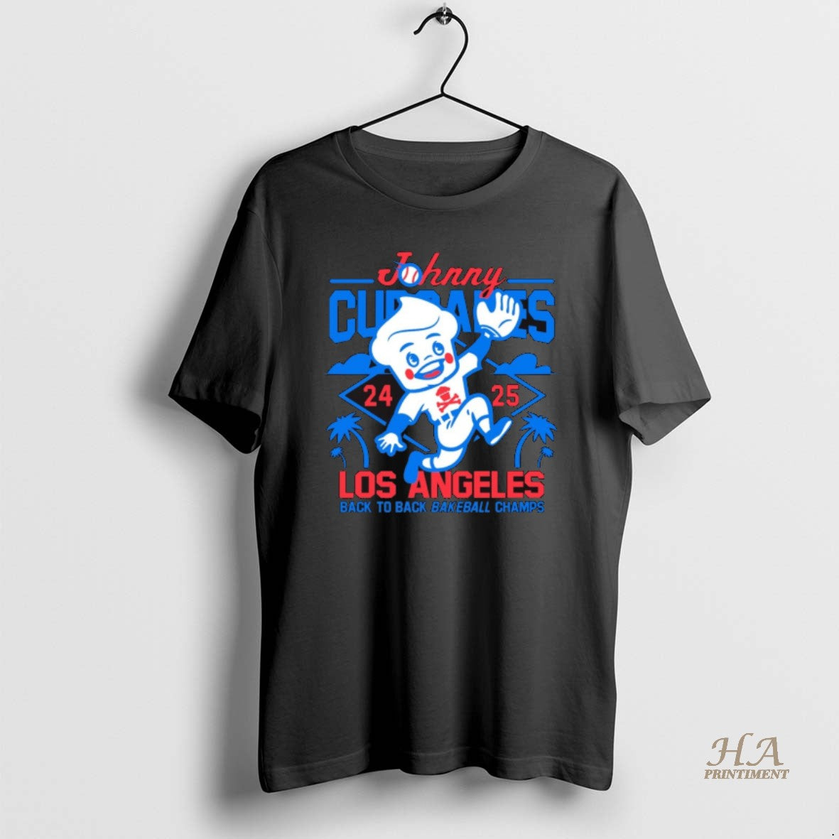 Official Johnny Cupcakes Los Angeles Back To Back Bakeball Champs 24 25 Defeat Toronto Blue