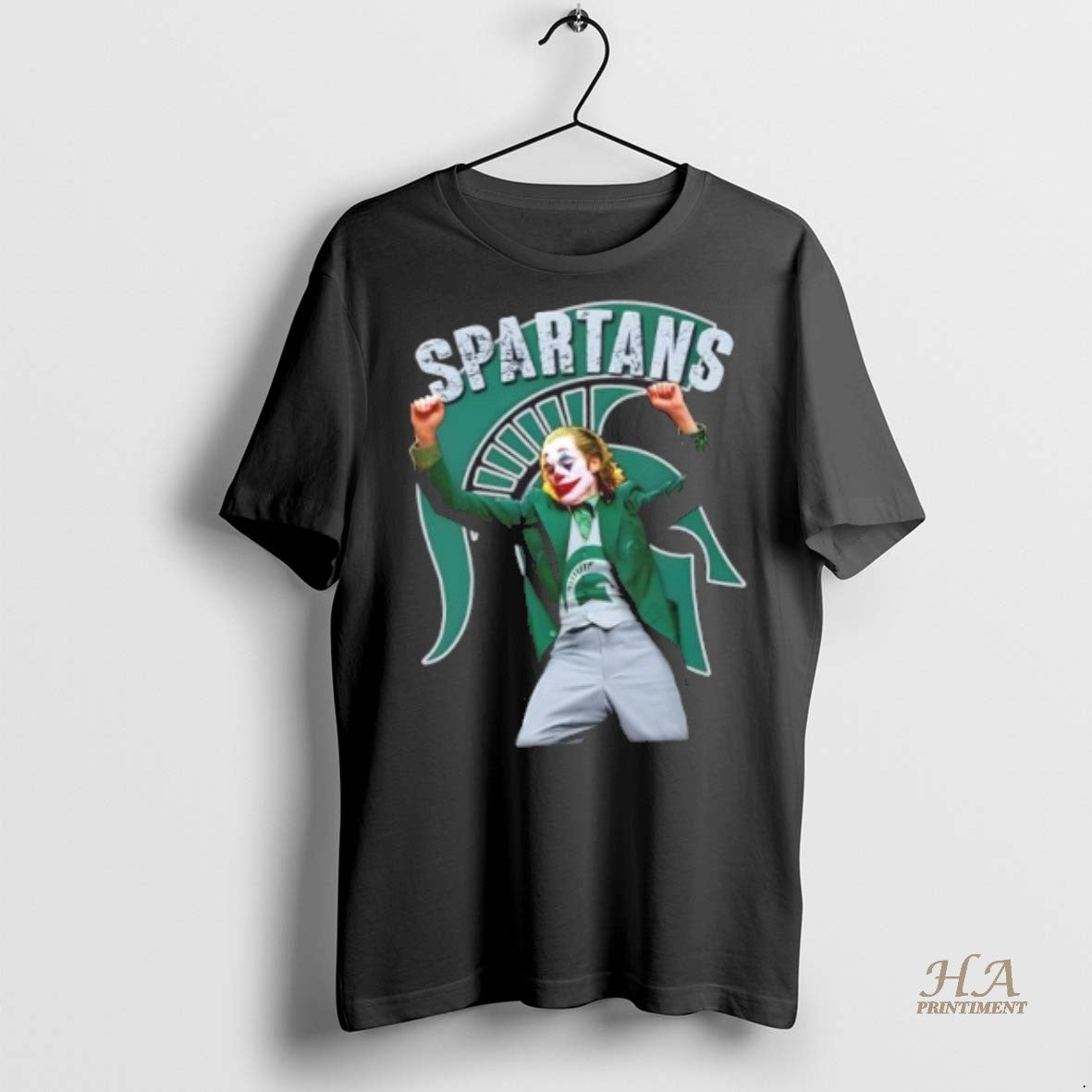 Official Joker Dabbing X Michigan State Spartans Football Shirt