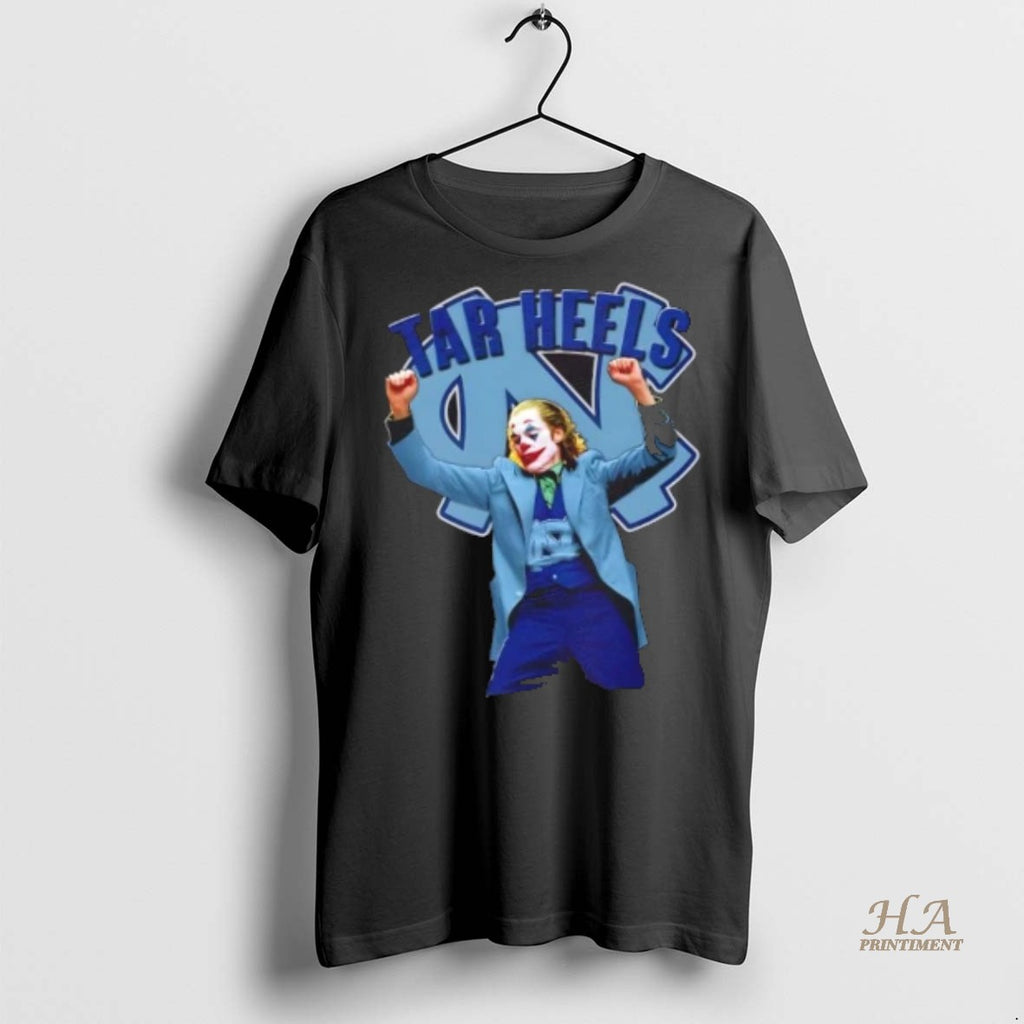 Official Joker Dabbing X North Carolina Tar Heels Football Shirt