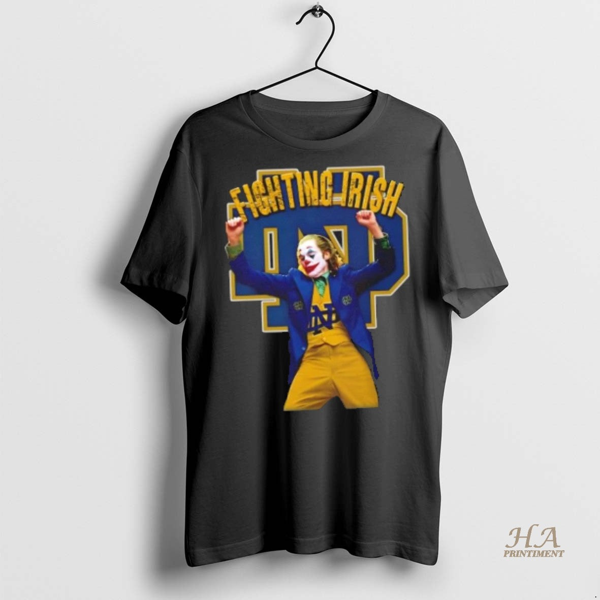 Official Joker Dabbing X Notre Dame Fighting Irish Football Shirt