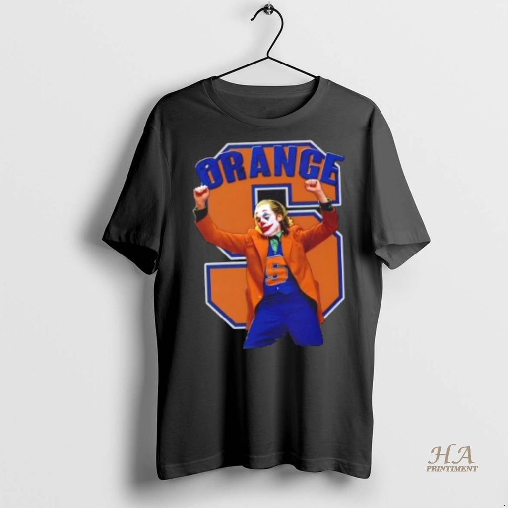 Official Joker Dabbing X Syracuse Orange Football Shirt