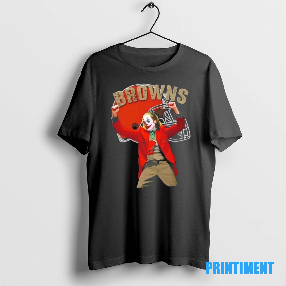 Official Joker Dancing Cleveland Browns Football Tee Sweater