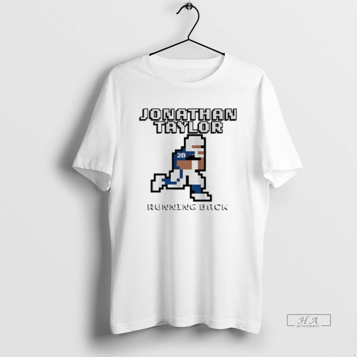Official Jonathan Taylor Indianapolis Colts Running Back Retro Baller