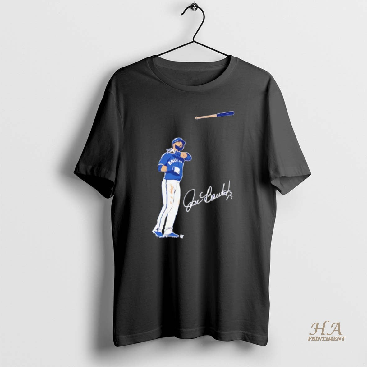 Official Jose Bautista The Bat Flip Toronto Blue Jays Autographed