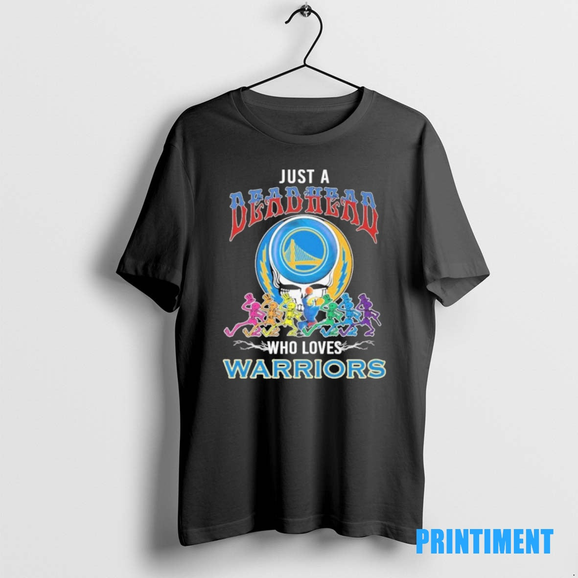 Official Just A Deadhead Who Loves Golden State Warriors Tee Sweater