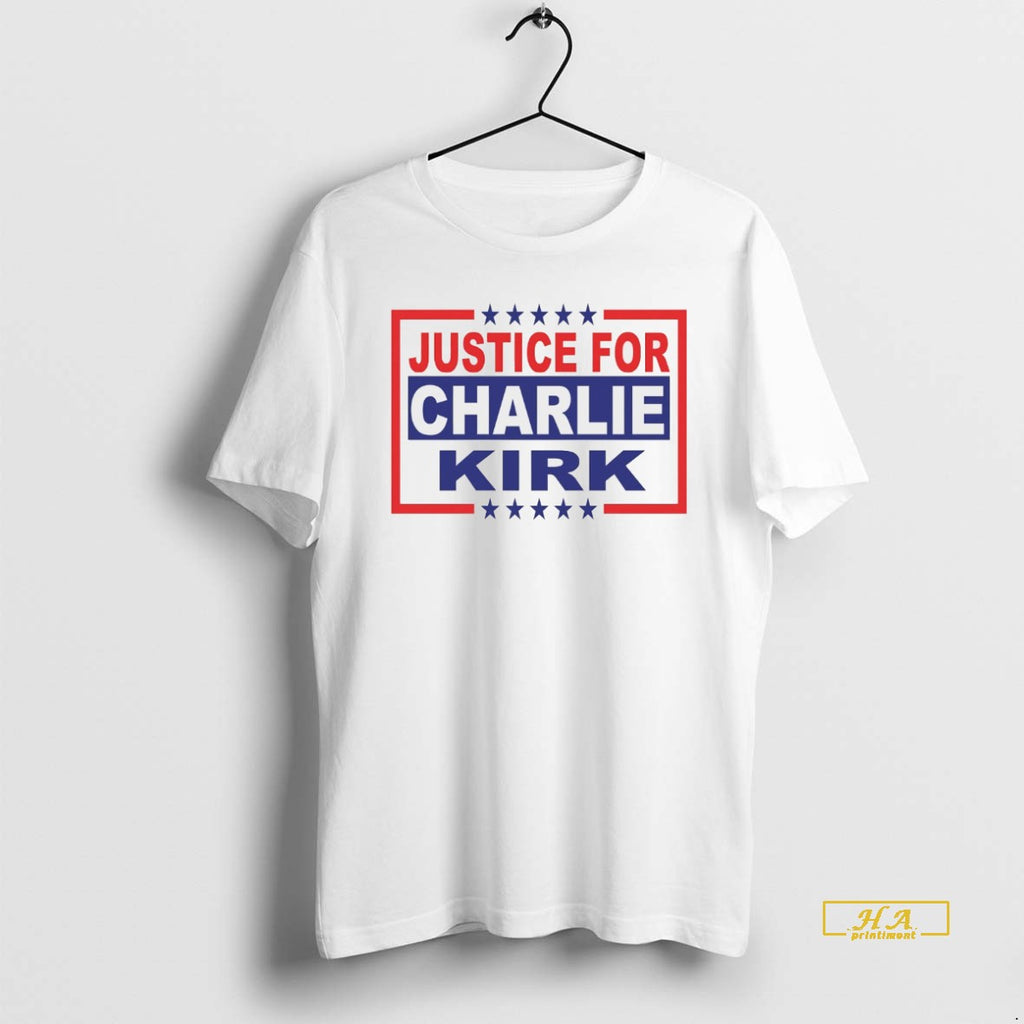 Official Justice For Charlie Kirk White